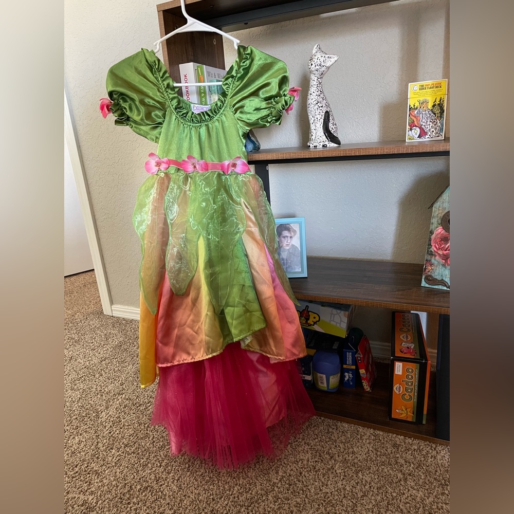Fairy dress girls size 6(small)